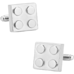 Cufflinks Inc Building Block Cufflinks - Silver