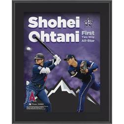 Fanatics Los Angeles Angels Shohei Ohtani 2021 MLB All-Star Game First Two-Way All-Star Plaque