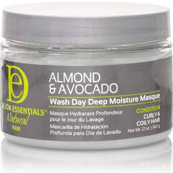 Design Essentials Wash Day Deep Moisture Masque Almond & Avocado 340g