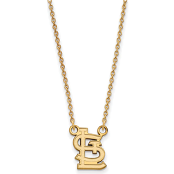 LogoArt St. Louis Cardinals Small Team Pendant Necklace W