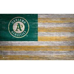 Fan Creations Oakland Athletics Distressed Flag Sign