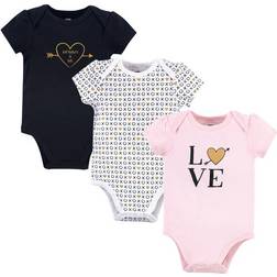 Hudson Short Sleeve Bodysuits 3-pack - Love Xoxo (10152959)