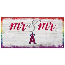 Fan Creations Los Angeles Angels Pride Mr & Mr Sign