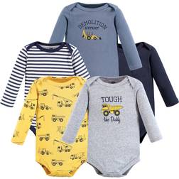 Hudson Baby Long-Sleeve Bodysuits 5-pack - Construction (10118710)