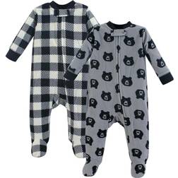 Yoga Sprout Fleece Sleep and Play 2-pack - Bear (10192280)