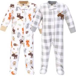 Hudson Fleece Sleep N Play 2-Pack - Woodland (10158886)