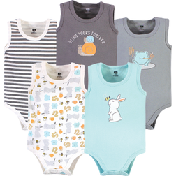 Hudson Baby Sleeveless Bodysuits 5-pack - Bunny And Bee (10152467)