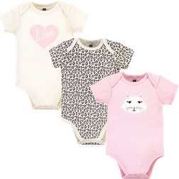 Hudson Cotton Bodysuits 3-pack - Kitty (10158360)