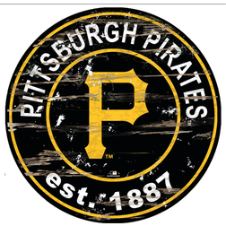Fan Creations Pittsburgh Pirates Established Year Round Sign Board
