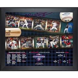 Fanatics Washington Nationals 2019 NLCS Champions Timeline Collage Photo Frame