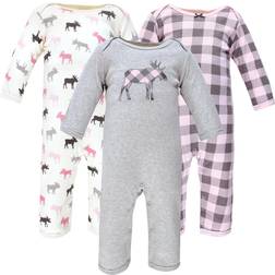 Hudson Cotton Coveralls - Pink Moose