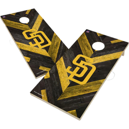 Victory Tailgate San Diego Padres 2' x 4' Herringbone Design Cornhole Set