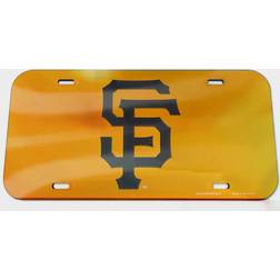 WinCraft San Francisco Giants Logo Crystal Mirror License Plate