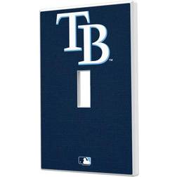 Strategic Printing Tampa Bay Rays Solid Single Toggle Light Switch Plate