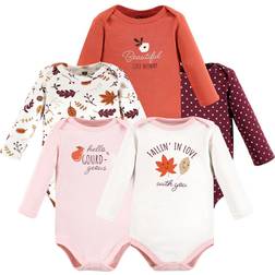 Hudson Baby Cotton Long-Sleeve Bodysuits 3-pack - Fall ( 10118331)