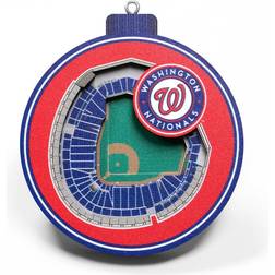 YouTheFan Washington Nationals 3D Stadium Ornament