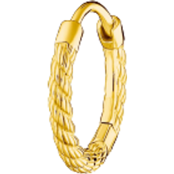 Thomas Sabo Charm Club Single Hoop Rope Earring - Gold