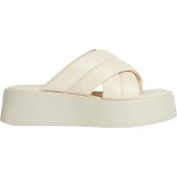 Vagabond Courtney Minimal Cross Strap - Off White