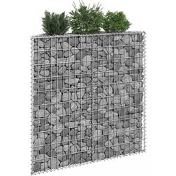 vidaXL Trapezium Raised Bed Gabion 20cm