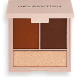 Revolution Beauty Face Powder Contour Compact Light