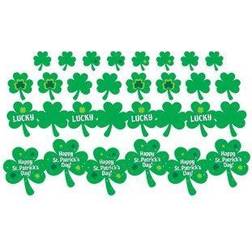 Amscan St. Patrick s Day Cutout Decorations Mega Pack (30pcs)