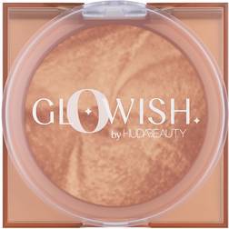 Huda Beauty GloWish Soft Radiance Bronzing Powder Mini 04 Deep Tan-Multi