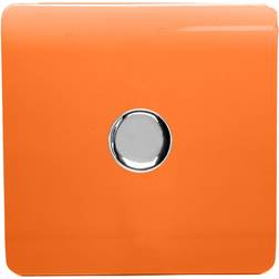 Trendi Switch 1 Gang Led Dimmer Orange