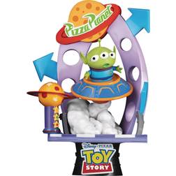 Toy Story Beast Kingdom D-Stage Diorama Alien Racing Car