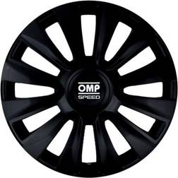 OMP Hubcap Magnum Speed Black 14" (4 uds)