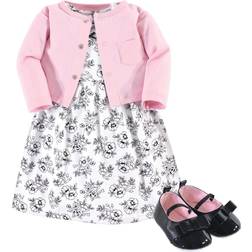 Hudson Dress, Cardigan, Shoe Set 3-Piece - Toile (10153846)