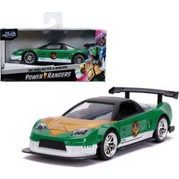 Jada Mighty Morphin Power Rangers Green Ranger 2002 Honda NSX 1:32 Scale Die-Cast Metal Vehicle