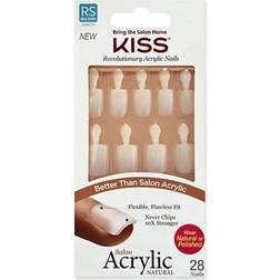 Kiss Salon Acrylic Natural Nails Brief Encounter 28-pack