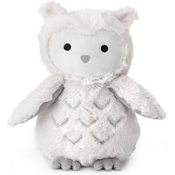 Lambs & Ivy Luna White/Gray Plush Owl Stuffed Animal Luna