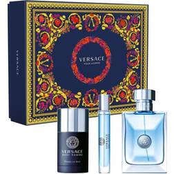 Versace Pour Homme Gift Set EdT 100ml + EdT 10ml + Deo Stick 75ml