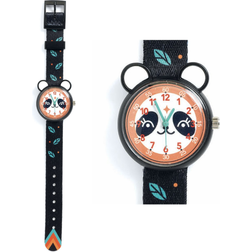 Djeco Wristwatch Black with Panda