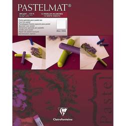 Clairefontaine Pastelmat Pad White 12 Sheets