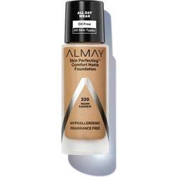 Almay Skin Perfecting Comfort Matte Foundation 1.0 ea Warm Cashew
