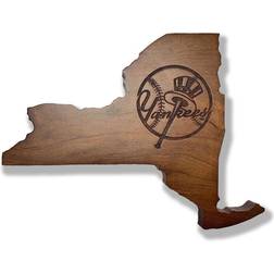 Imperial New York Yankees Wooden Magnetic Keyholder