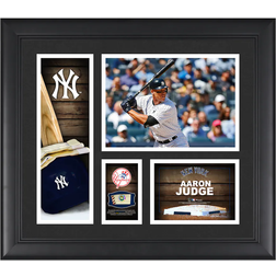 Fanatics Aaron Judge New York Yankees Player Collage with a Piece of Game-Used Baseball Photo Frame