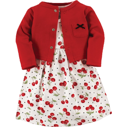 Hudson Baby Dress and Cardigan - Cherries (10153808)