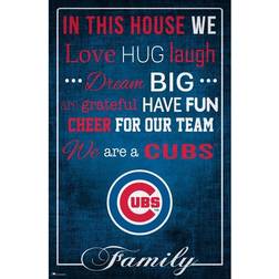 Fan Creations Chicago Cubs In This House Sign