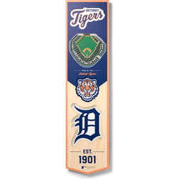 YouTheFan Detroit Tigers 3D Stadium View Banner