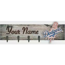 Fan Creations Los Angeles Dodgers Personalized Mounted Coat Hanger