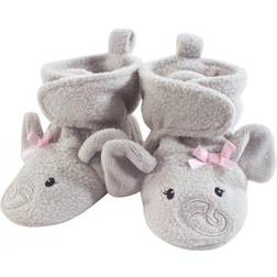 Hudson Fleece Booties - Pretty Elephant