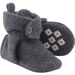 Little Treasures Fleece Booties - Charcoal Heather