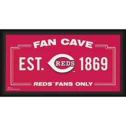 Fanatics Cincinnati Reds Framed Fan Cave Collage