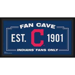 Fanatics Cleveland Indians Framed Fan Cave Collage