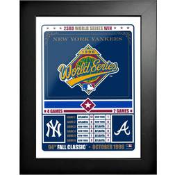 Mustang New York Yankees 1996 World Series Champions Fall Classic Framed Photo