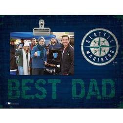 Fan Creations Seattle Mariners Best Dad Clip Frame