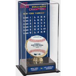 Fanatics New York Yankees 1977 World Series Champions Sublimated with Series Listing Image Display Case